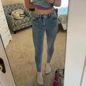 American Eagle high rise jeans
